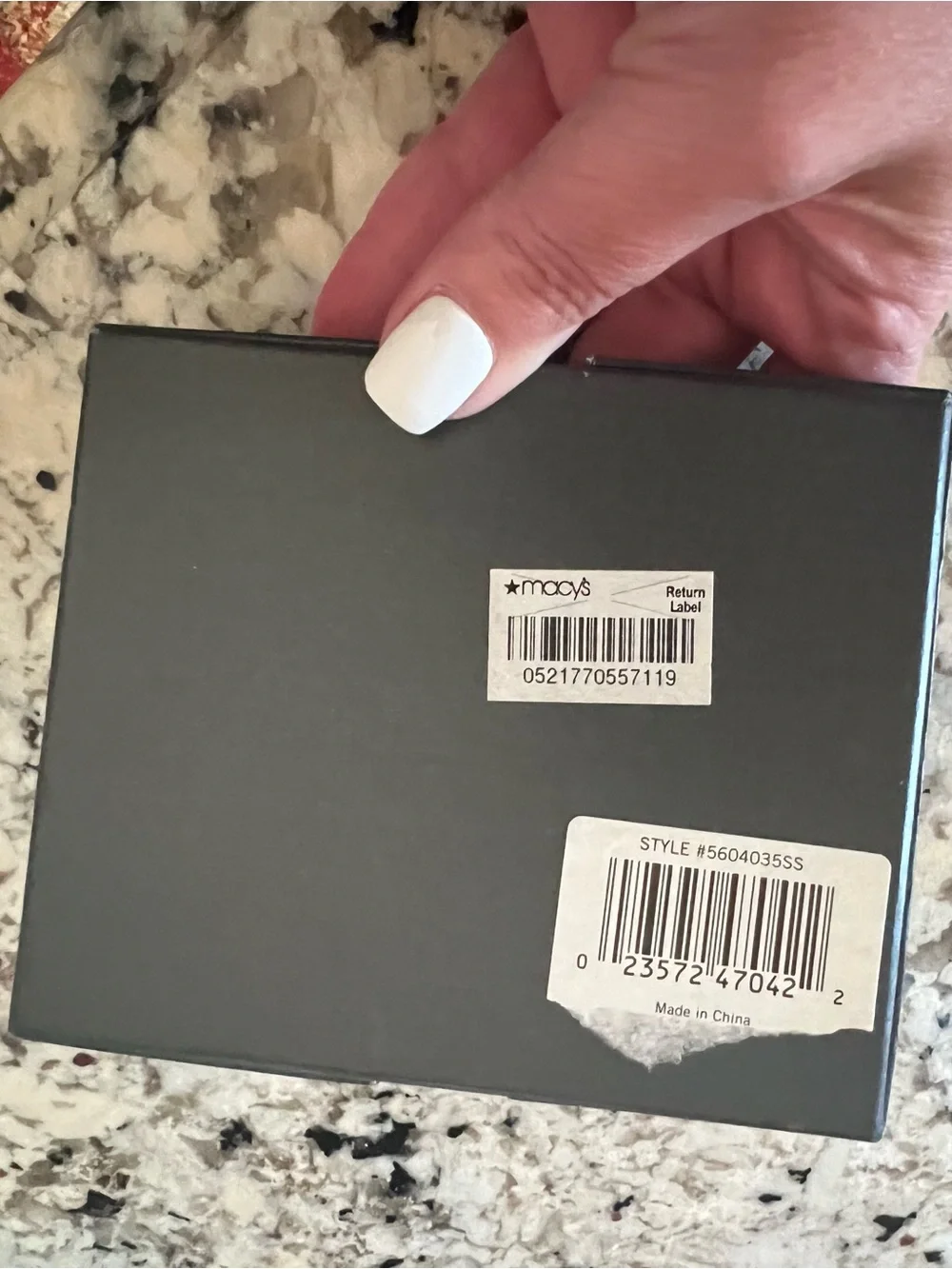 Kenneth Cole Black Bi-Fold Wallet with Card Slots